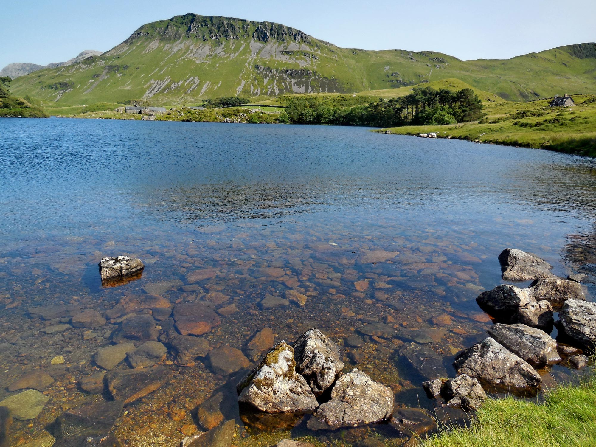 Gregennen Lake Snowdonia National Park